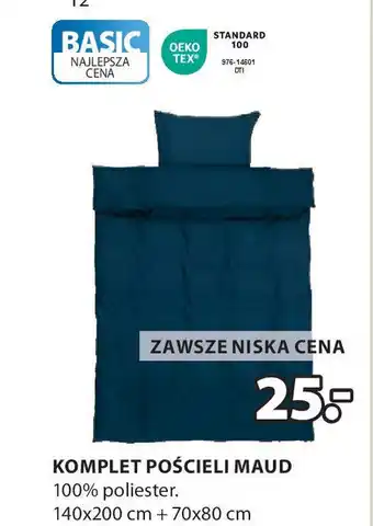 JYSK Komplet pościeli maud oferta