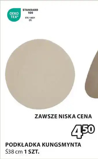 JYSK Podkładka kungsmynta oferta