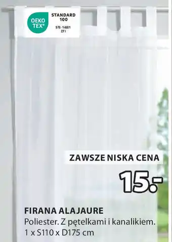 JYSK Firana alajaure oferta