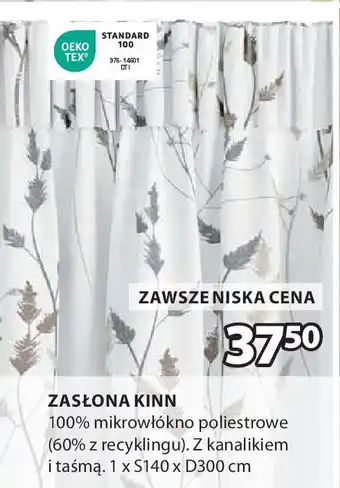 JYSK Zasłona kinn oferta