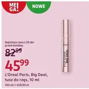 Rossmann Tusz do rzęs L'Oréal Paris oferta