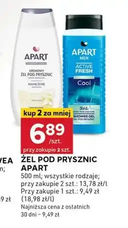 Stokrotka Optima Apart Men Active Fresh Cool Żel pod prysznic 500 ml oferta