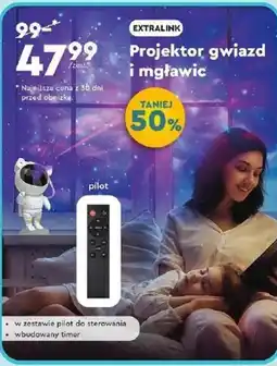 Biedronka EXTRALINK Projektor gwiazd i mgławic oferta