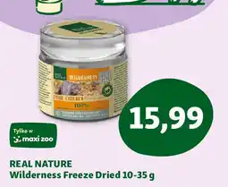 Maxi Zoo REAL NATURE Wilderness Freeze Dried oferta