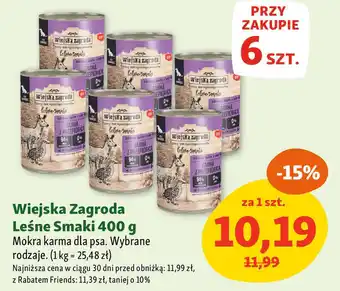 Maxi Zoo Wiejska zagroda Leśne Smaki Mokra karma dla psa oferta