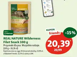 Maxi Zoo REAL NATURE Wilderness Filet Snack Przysmaki dla psa oferta