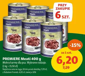 Maxi Zoo PREMIERE Meati Mokra karma dla psa oferta