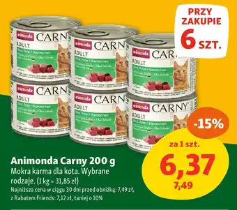 Maxi Zoo Animonda Carny Mokra karma dla kota oferta