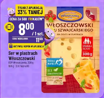 Polomarket Ser w plastrach Włoszczowski OSM Włoszczowa oferta