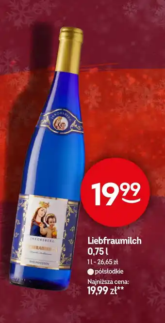 Żabka Wino Liebfraumilch oferta