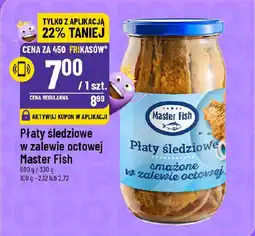 Polomarket Płaty śledziowe w zalewie octowej Master Fish oferta