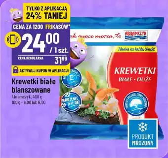 Polomarket Krewetki białe blanszowane Abramczyk oferta