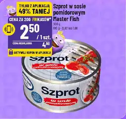 Polomarket Szprot sosie pomidorowym Master Fish oferta