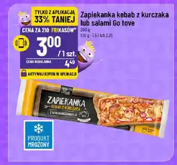 Polomarket Zapiekanka kebab z kurczaka / salami go tove oferta