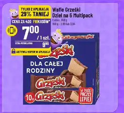 Polomarket Wafle Grześki Dziel na 6 Multipack Colian oferta