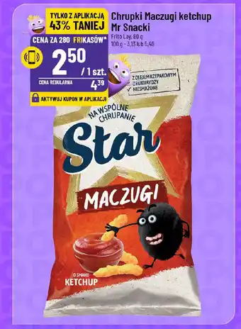 Polomarket Chrupki Maczugi ketchup Mr Snacki Frito Lay oferta