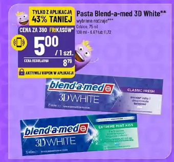 Polomarket Pasta Blend-a-med 3D White Orbico oferta