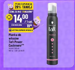 Polomarket Pianka do włosów taft power cashmere oferta