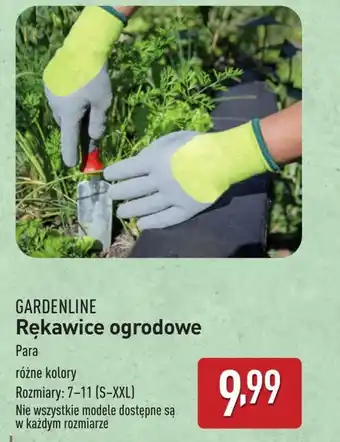 ALDI Rękawiczki ogrodowe Gardenline oferta