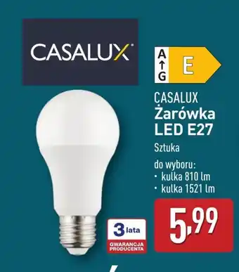 ALDI Żarówka Casalux oferta