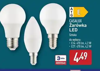 ALDI Żarówka Casalux oferta