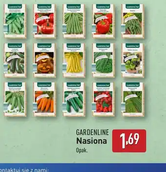 ALDI Nasiona warzyw Gardenline oferta