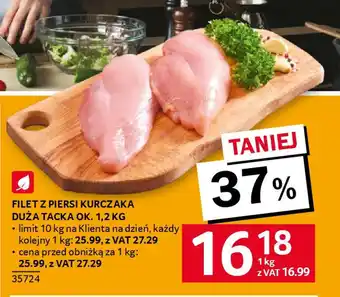 Selgros Filet z piersi kurczaka duża tacka oferta