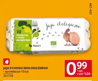 Selgros Jaja z chowu ekologicznego oferta