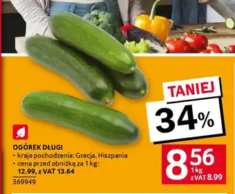 Selgros Ogórek długi oferta