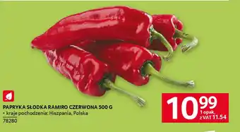 Selgros Papryka słodka ramiro czerwona oferta