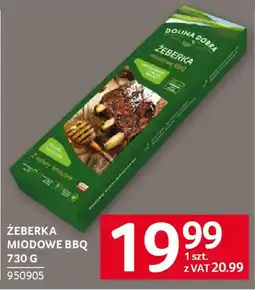 Selgros Żeberka miodowe bbq oferta