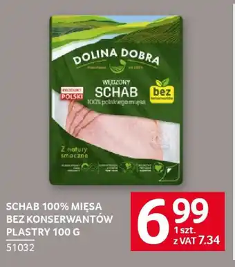 Selgros Schab 100% mięsa bez konserwantów plastry oferta