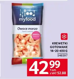 Selgros Krewetki gotowane 16-20 oferta