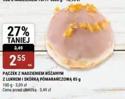 bi1 Paczek z nadzieniem różanym z lukrem i skórką pomarańczową oferta