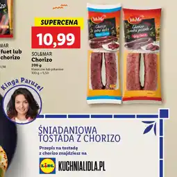 Lidl Sol&mar chorizo oferta