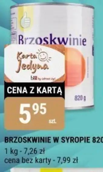 bi1 Brzoskwinie w syropie oferta