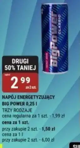 bi1 Napój energetyzujący Big Power oferta