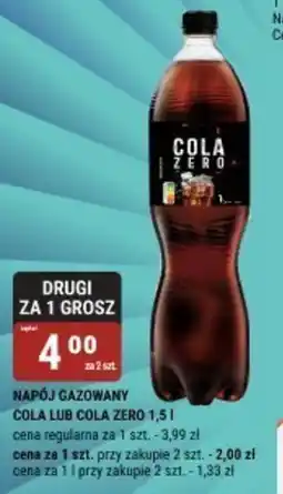 bi1 Napój gazowany Cola lub Cola Zero oferta