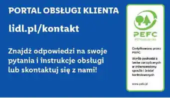 Lidl PORTAL OBSŁUGI KLIENTA oferta