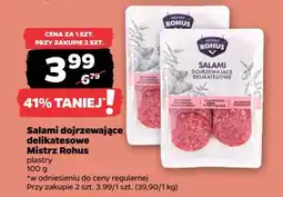 Netto Salami dojrzewające Mistrz rohus oferta