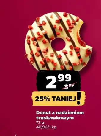 Netto Donut z nadzieniem truskawkowym oferta