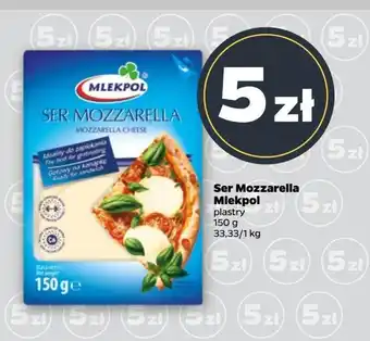 Netto Ser mozzarella - plastry Mlekpol oferta