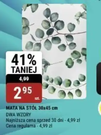 bi1 Mata na stół 30x45 cm oferta