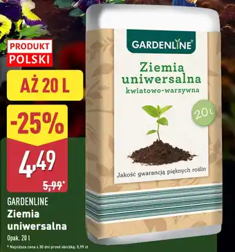 ALDI GARDENLINE Ziemia uniwersalna oferta