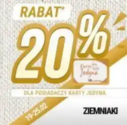 bi1 Rabat 20% na ziemniaki oferta