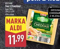 ALDI MILSANI Ser Cheddar oferta