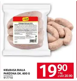 Selgros Kiełbasa biała parzona oferta