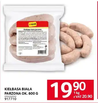 Selgros Kiełbasa biała parzona oferta