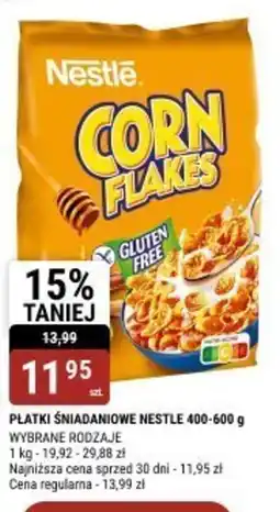 bi1 Płatki śniadaniowe Nestle Corn Flakes oferta