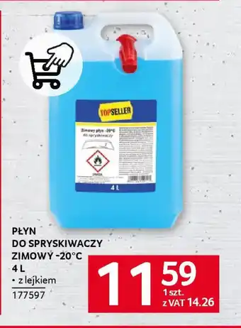 Selgros Płyn do spryskiwaczy zimowy -20°c oferta